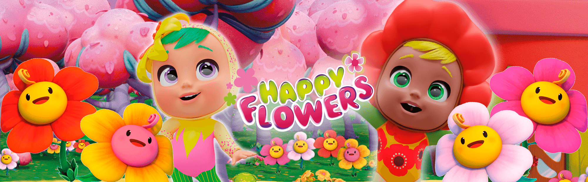 happy flowers